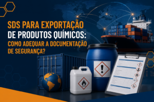 SDS para exportação de produtos químicos como adequar a documentação de segurança