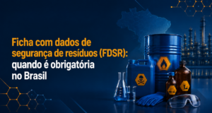 Ficha com dados de segurança de resíduos (FDSR)