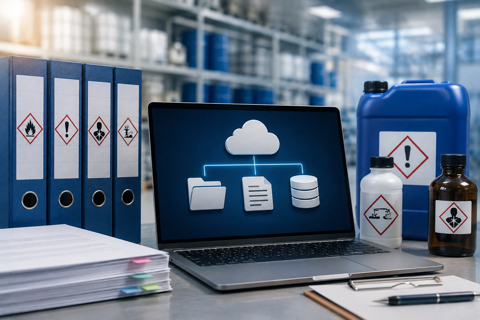 A importância de implementar um sistema de gestão de documentos de produtos químicos