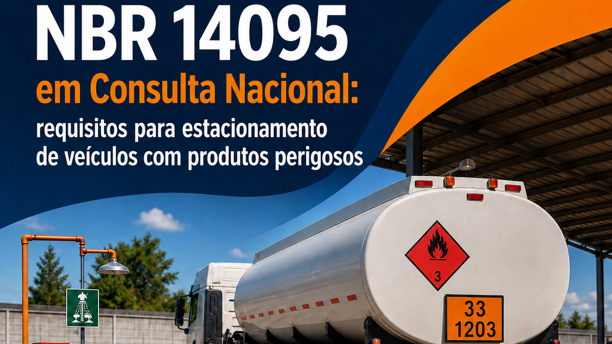 NBR 14095 em Consulta Nacional: requisitos para estacionamento de veículos com produtos perigosos