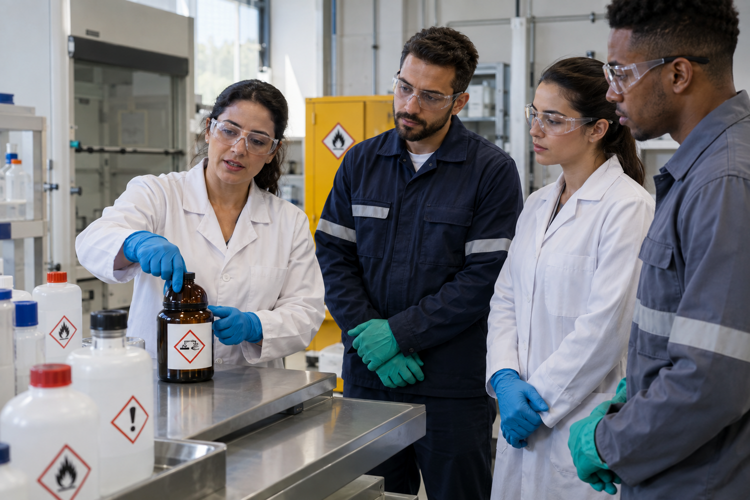 Curso de segurança química: capacite equipes com segurança